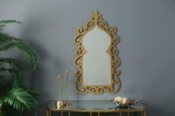PAN Emirates Pan lorenzo wall mirror gold 54x100cm offer