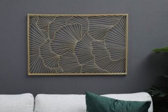 PAN Emirates Pan hudson-c wall deco gold 50x80cm offer