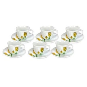 Lulu Hypermarket La opala cup & saucer 12 pcs offer