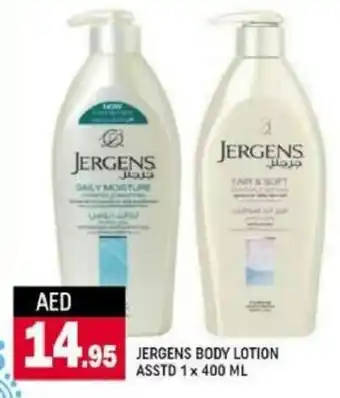 Shaklan Jergens Body Lotion Asstd 1x400ml offer