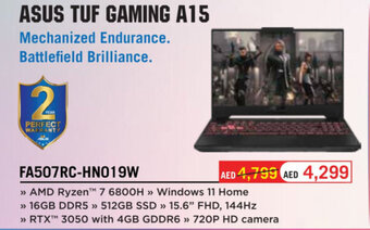 ECity Asus TUF Gaming A15 offer
