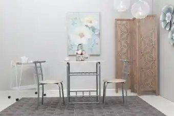 PAN Emirates Pan sharpex 1+2 dining set - natural & grey offer