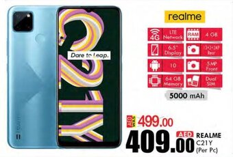 KM Trading Realme C21Y (per pc) offer