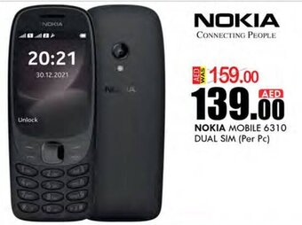 KM Trading Nokia Mobile 6310 Dual Sim (per pc) offer