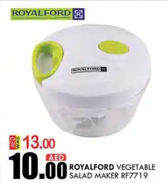 KM Trading Royalford Vegetable Salad Maker RF7719 offer