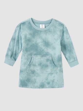 Toddler crewneck sweatshirt dress
