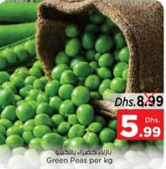 Nesto Green Peas per kg offer