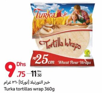Carrefour Turka tortillas wrap 360g offer