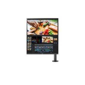 Jumbo Lg 28" 28mq780-b 16: 18 dualup monitor w/ergo stand offer