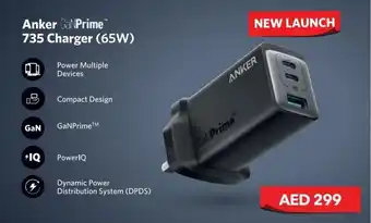 Eros Anker GaNPrime 735 Charger (65W) offer