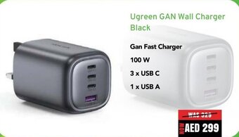 Eros Ugreen GAN Wall Charger Black offer
