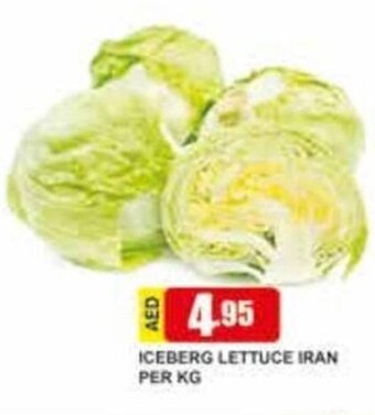 Safeer Market Iceberg Lettuce Iran per kg offer