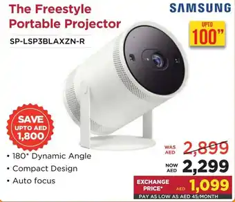 Eros Samsung The Freestyle Portable Projector offer