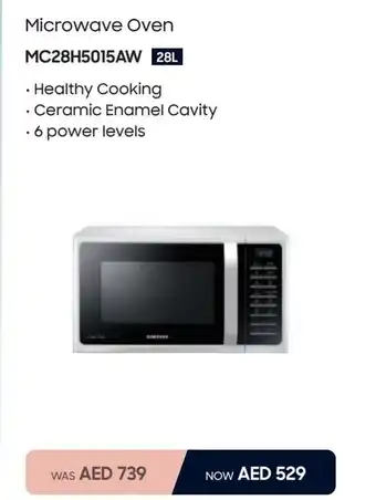 Eros Samsung Microwave Oven MC28H5015AW offer
