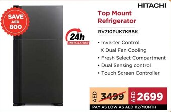 Eros Hitachi Top Mount Refrigerator offer