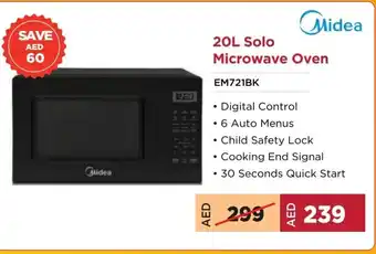 Eros Midea 20L Solo Microwave Oven offer