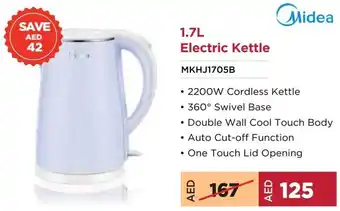 Eros Midea 1.7L Electric Kettle offer