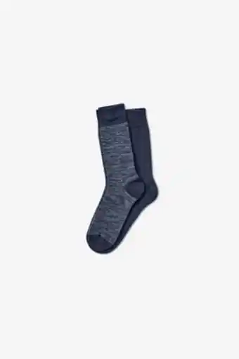 Brands For Less Men 2 pairs of socks, grey/navy blue offer
