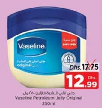Nesto Vaseline Petroleum Jelly Original 250ml offer