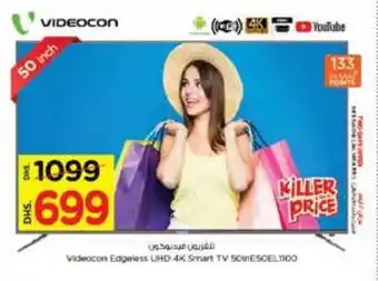 Nesto Videocon Edgeless UHD 4K Smart TV 50in offer