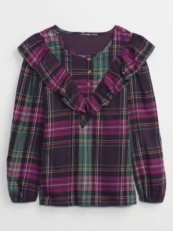 GAP Kids ruffle print top offer