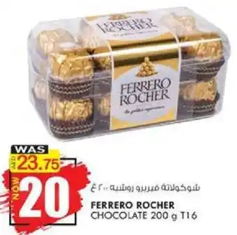 KM Trading Ferrero Rocher Chocolate 200g T16 offer