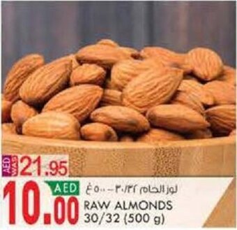KM Trading Raw Almonds 30/32 (500g) offer