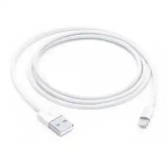 Lulu Hypermarket Apple lightning to usb cable (1 m) mxly2ze 1meter offer