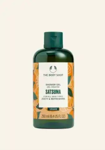 The Body Shop Satsuma shower gel offer