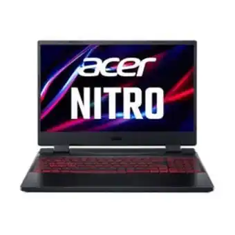 Jumbo Acer nitro 5 an515-58-74b4 core i7-12700h 16gb ram 512gb ssd nvidia geforce rtx 3050 4gb graphics, 15.6" laptop, black offer