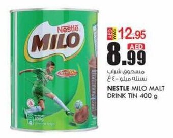 KM Trading Nestle Milo Malt Drink Tin 400g offer
