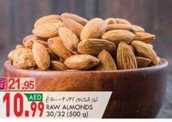 KM Trading Raw Almonds 30/32 (500g) offer