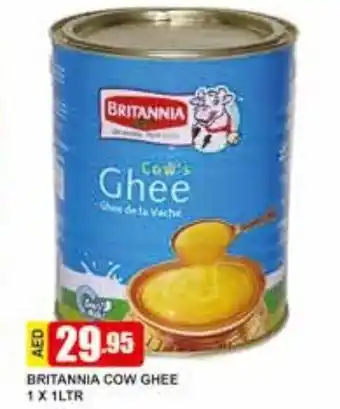 Britannia cow ghee 1 x 1ltr