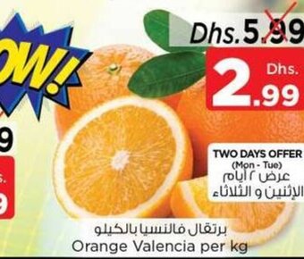 Nesto Orange valencia per kg offer
