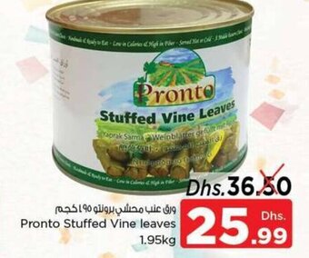 Nesto Pronto stuffed vine leaves 1.95kg offer