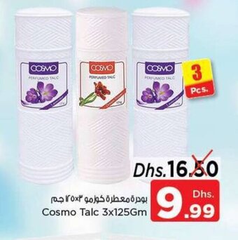 Nesto Cosmo talc 3x125gm offer