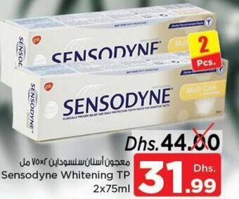 Nesto Sensodyne whitening TP 2x75ml offer