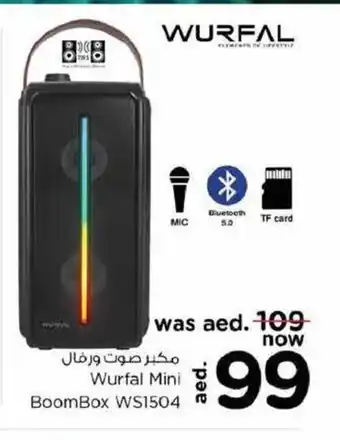 Last Chance Wurfal mini boombox WS1504 offer