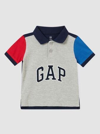 GAP Baby gap logo color-block polo shirt offer
