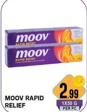 Day To Day Moov Rapid Relief offer