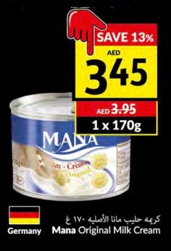 Viva Mana original milk cream 1 x 170g offer