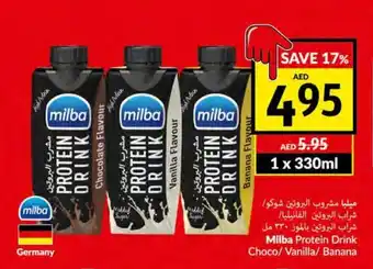 Viva Milba protien drink choco/ vanilla/ banana 1 x 330ml offer