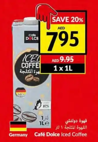 Viva Cafe dolce iced coffee 1 x 1L offer
