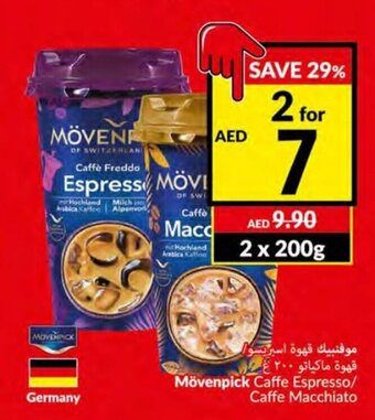 Viva Movenpick caffe espresso/ caffe macchiato 2 x 200g offer