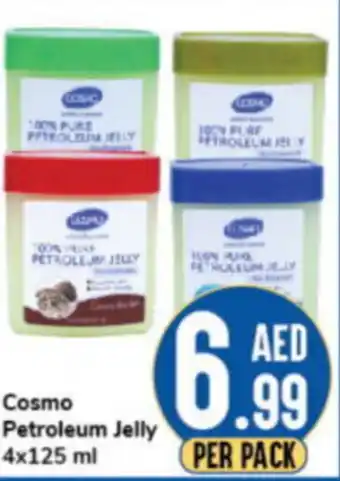 Day To Day Cosmo Petroleum Jelly 4x125ml offer