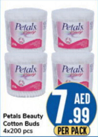 Day To Day Petals Beauty Cotton Buds 4x200 pcs offer