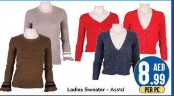 Day To Day Ladies Sweater - Asstd offer