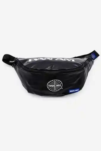 Brands For Less Men brand logo leather belt bag 42 l x 19 h x 12 w cm, black offer