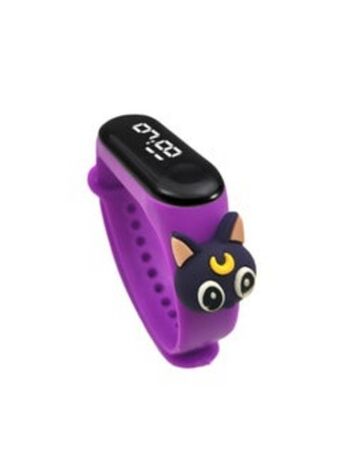 Noon M3 cartoon children's led electronic waterproof touch watch purple offer
