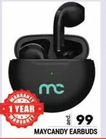Pasons MC Maycandy Earbuds offer